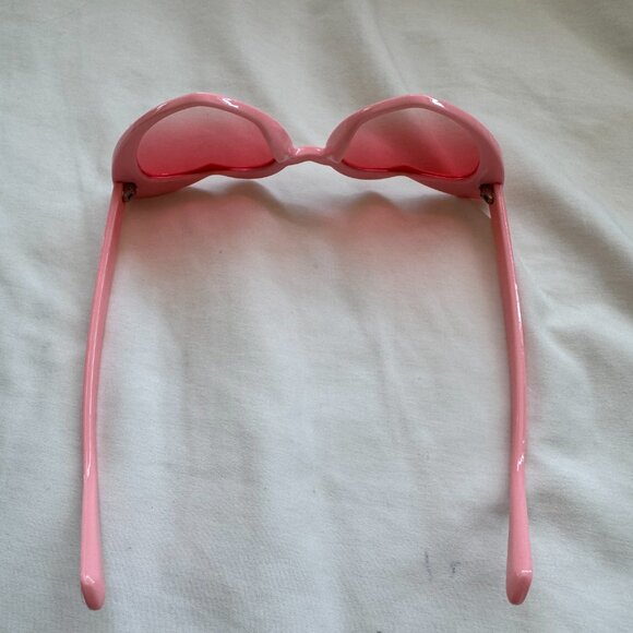 NWT Heart-Shaped Retro Sunglasses, Bachelorette - Wedding, Women's, Pink OSFA - Picture 7 of 13